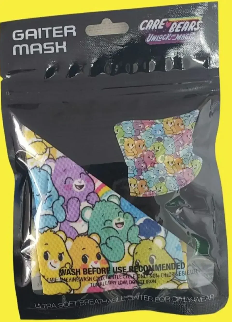Care Bears Gaiter Face Mask Cover